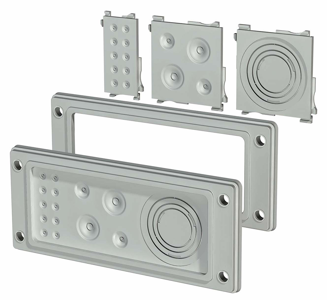 DAF is a modular cable sealing flange where you can design your own solution.